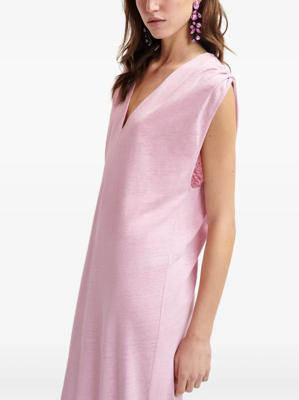 Essentiel Antwerp Haran maxi-jurk Roze