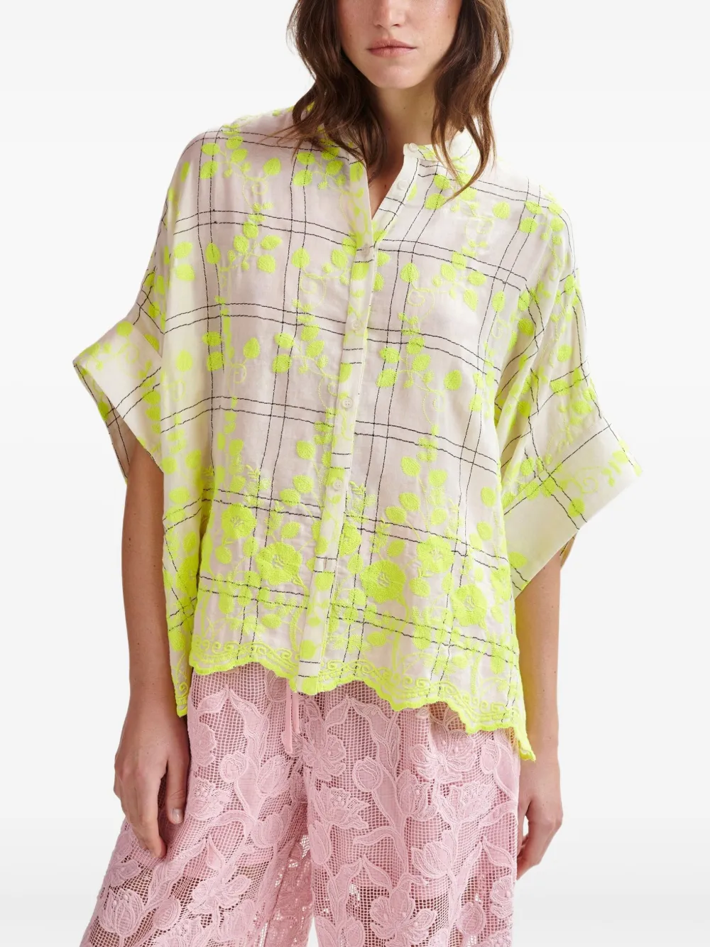 Essentiel Antwerp Oversized blouse Geel