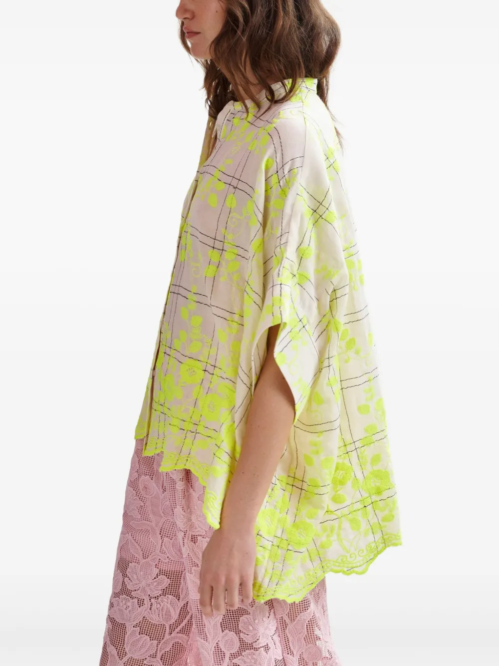 Essentiel Antwerp Oversized blouse Geel