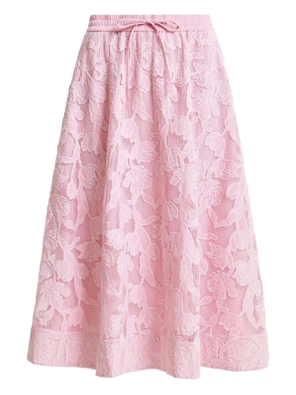 Essentiel Antwerp falda midi Heast | rosado | Image 1