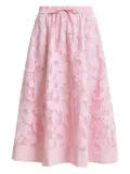 Essentiel Antwerp Heast midi skirt - Pink