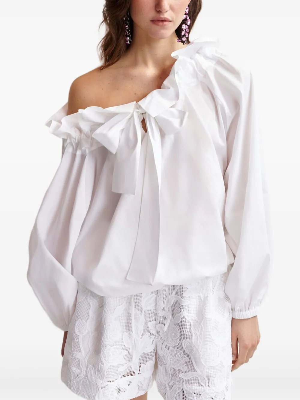Essentiel Antwerp Oversized top Wit