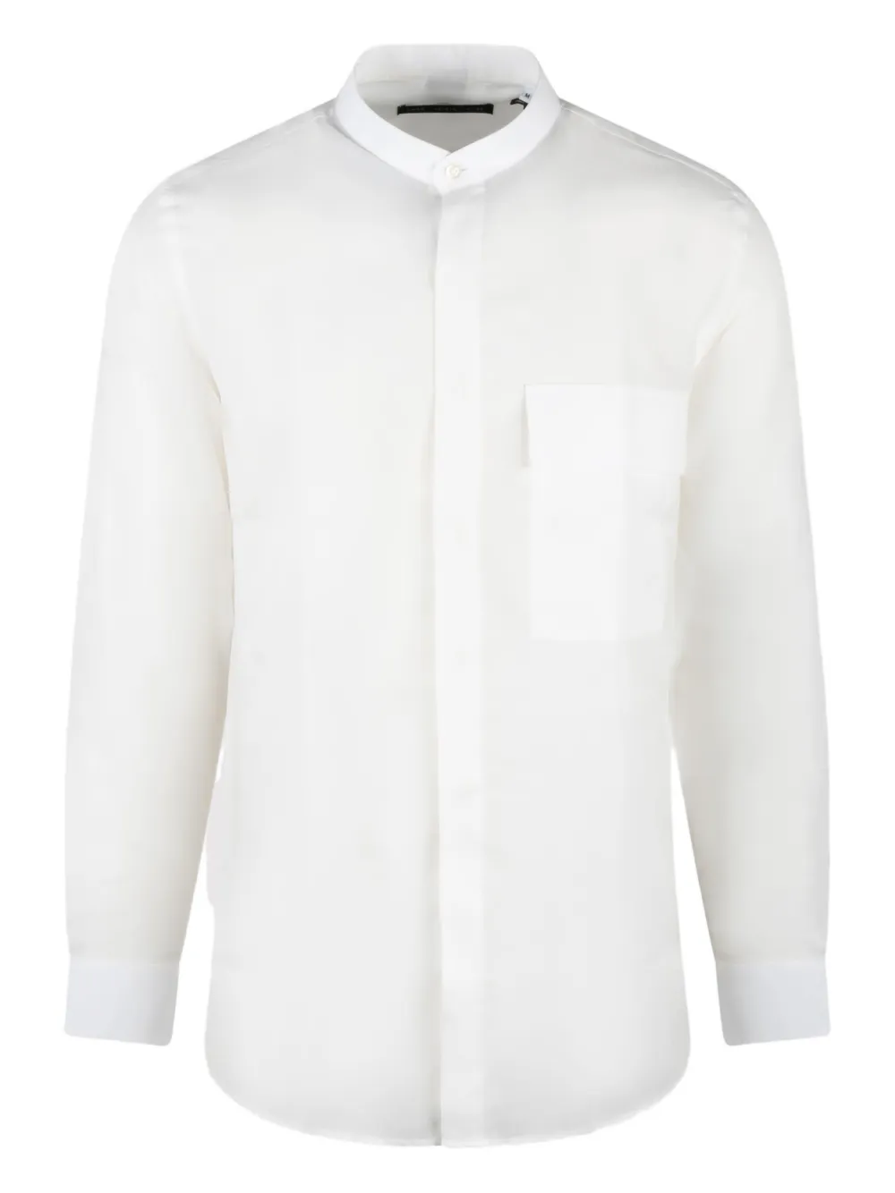 Low Brand camisa sin cuello | blanco | Image 1