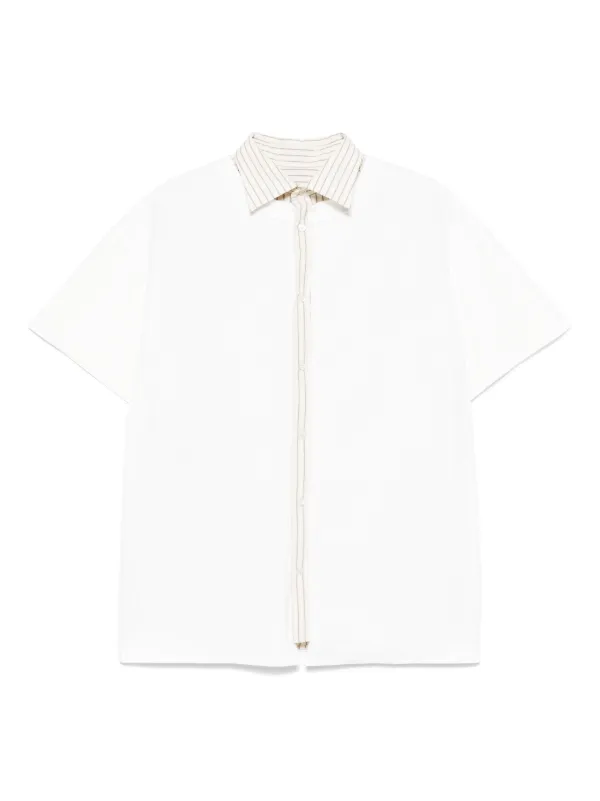 Maison Margiela Cotton Shirt in Neutrals
