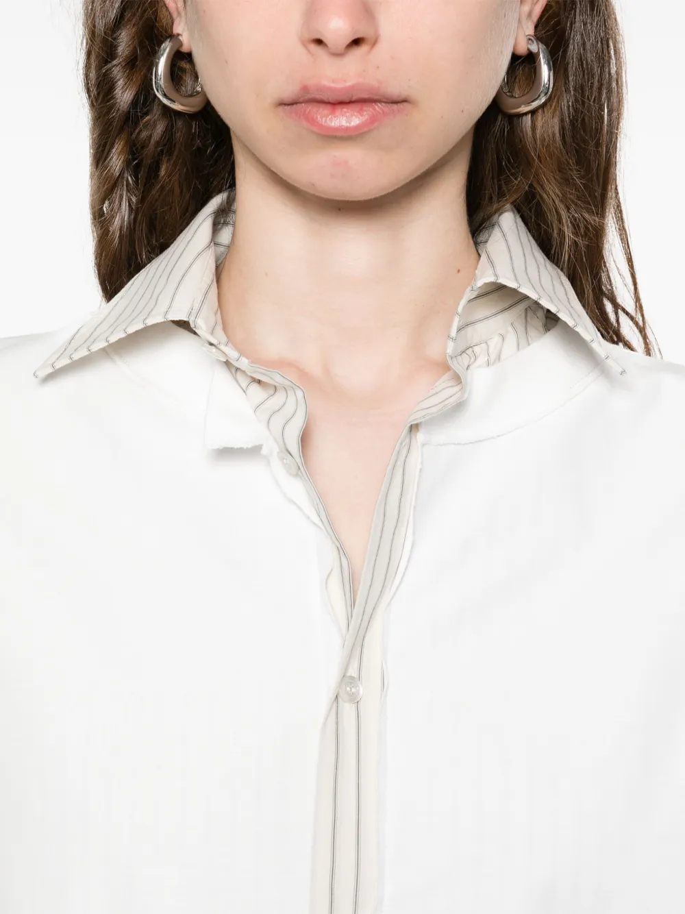 Maison Margiela Katoenen blouse Beige