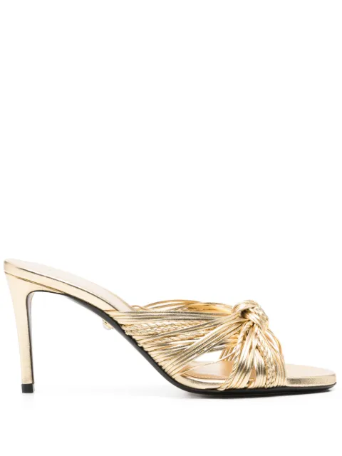 Alevì 85mm knot-detail mules