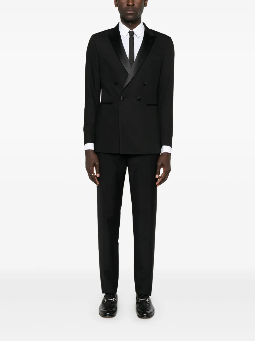 ERALDO double-breasted blazer - Zwart