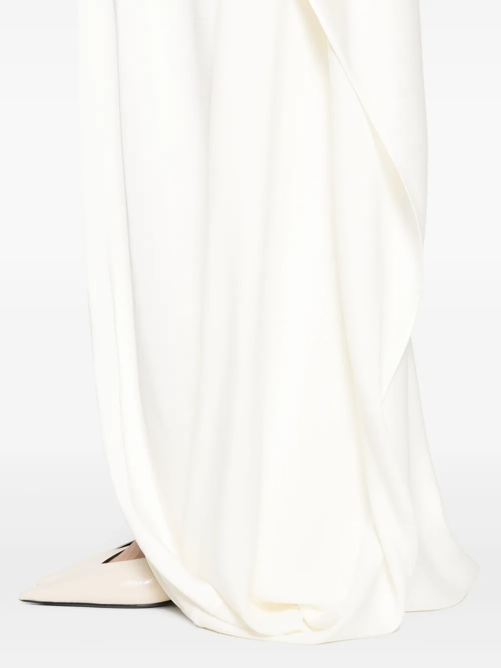 Stella McCartney Mouwloze jurk Beige