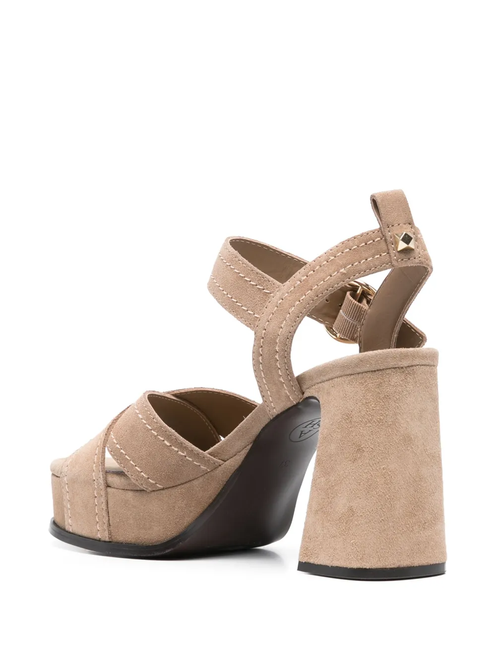 Ash 95mm Melany sandals Neutrals