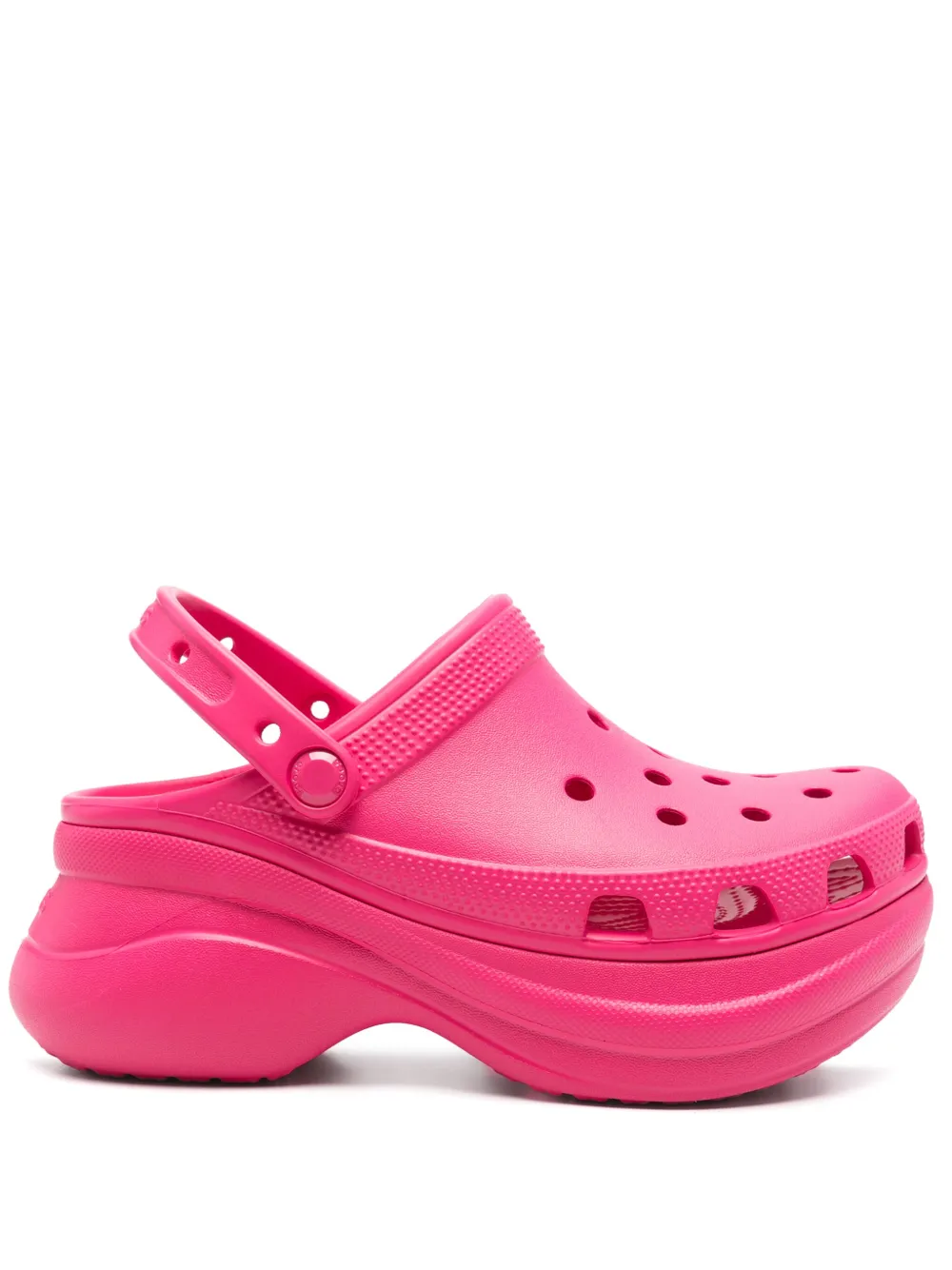 Crocs mules Bae Clogs con tacón de 40mm | rosado | Image 1