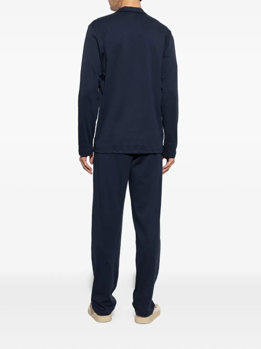 Hanro Night & Day pyjama Blauw