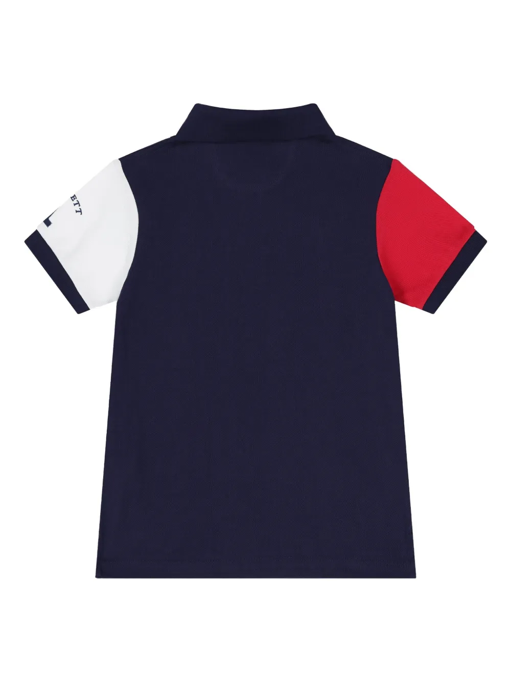Hackett Kids Katoenen poloshirt met logo Blauw