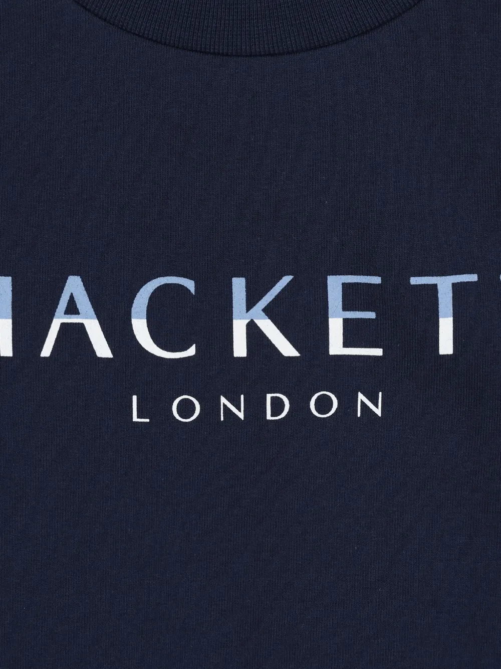 Hackett Kids Sweater met logo Blauw