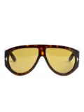 TOM FORD Eyewear Bronson sunglasses - Brown