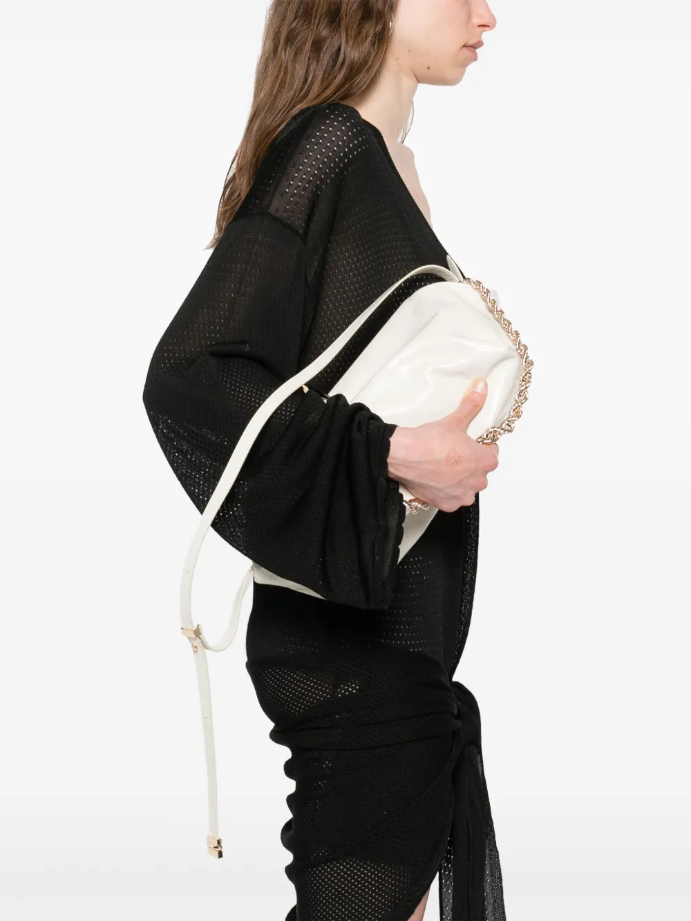 Benedetta Bruzziches Sophia schoudertas - Wit