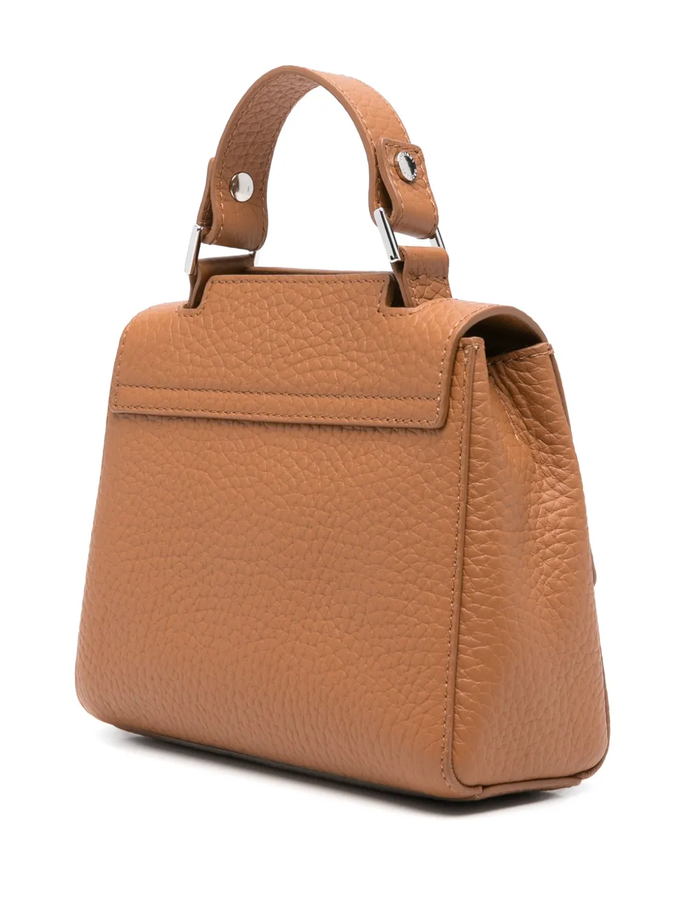 Orciani Sveva Soft kleine shopper Bruin