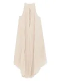 Philosophy Di Lorenzo Serafini pleated maxi dress - Neutrals