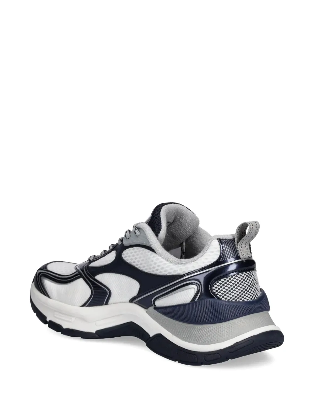 Ea7 Emporio Armani panelled sneakers Blue