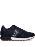Ea7 Emporio Armani logo-print sneakers - Blue