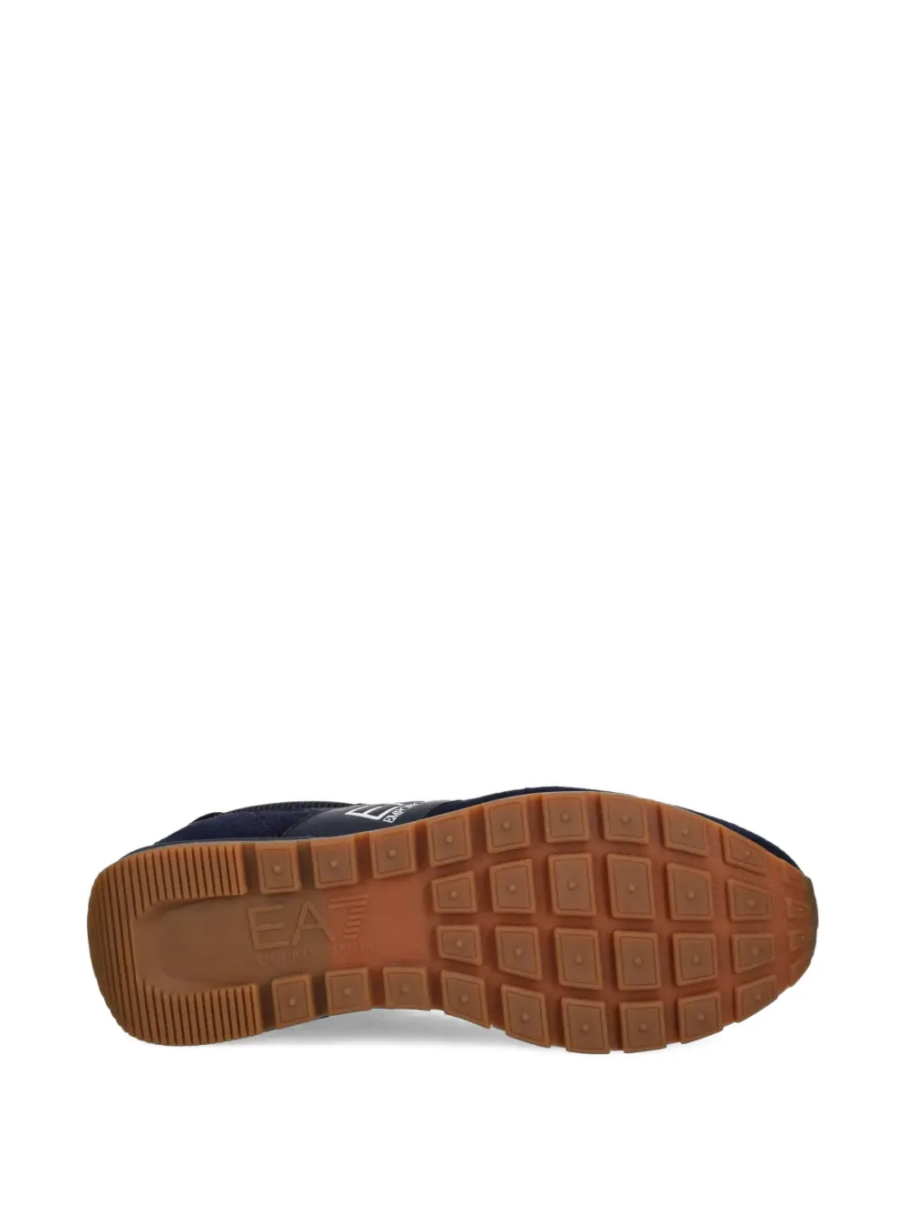 Ea7 Emporio Armani logo-print sneakers Blue