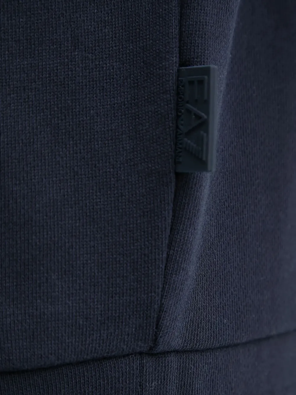 Ea7 Emporio Armani logo-embroidered track suit Blauw