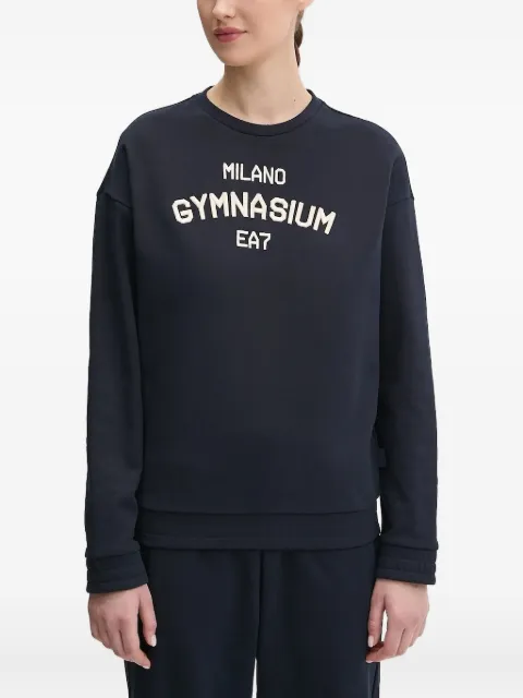 Ea7 Emporio Armani logo-embroidered track suit