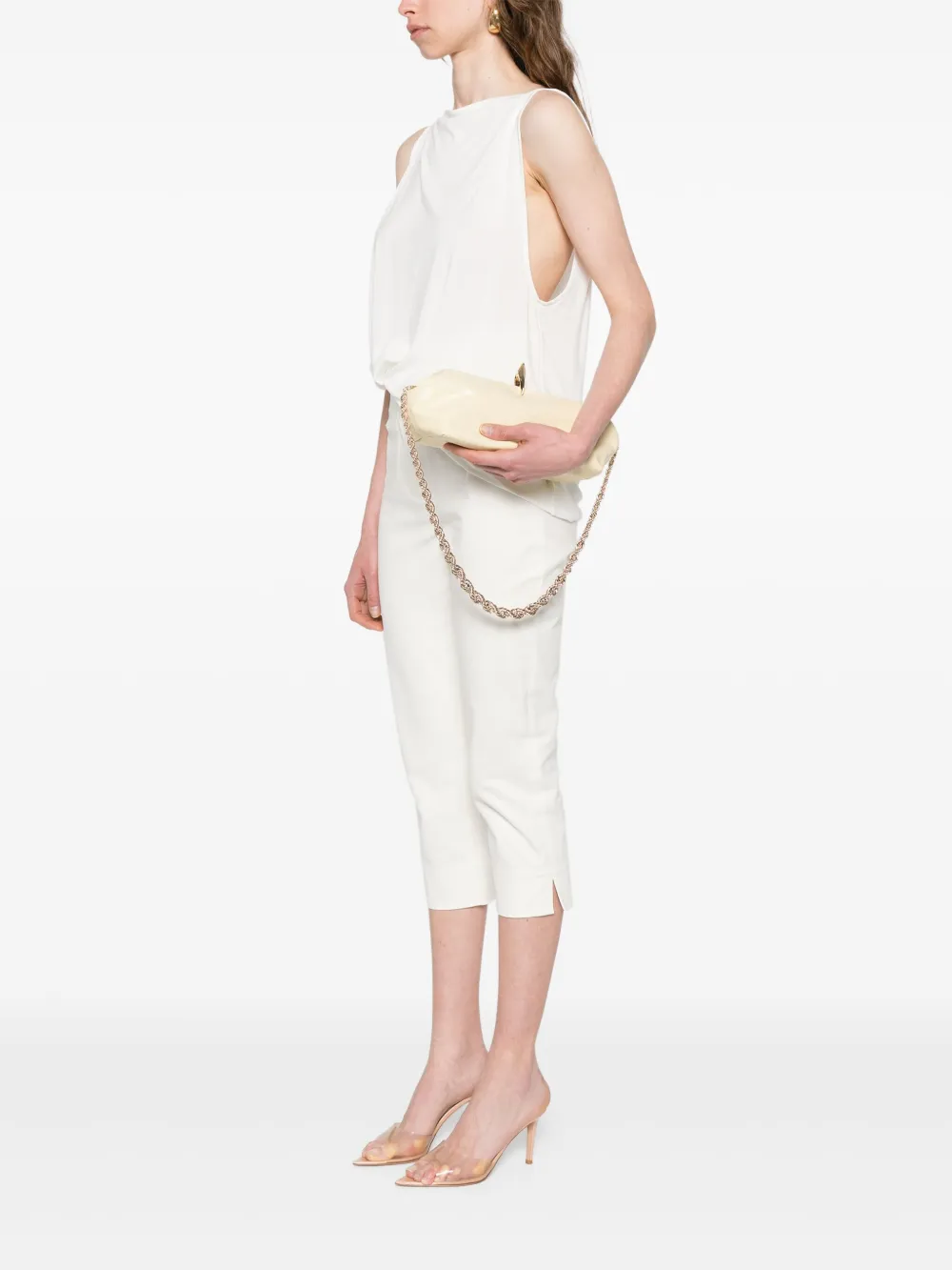 Benedetta Bruzziches Sophia La Petite shoulder bag - Beige