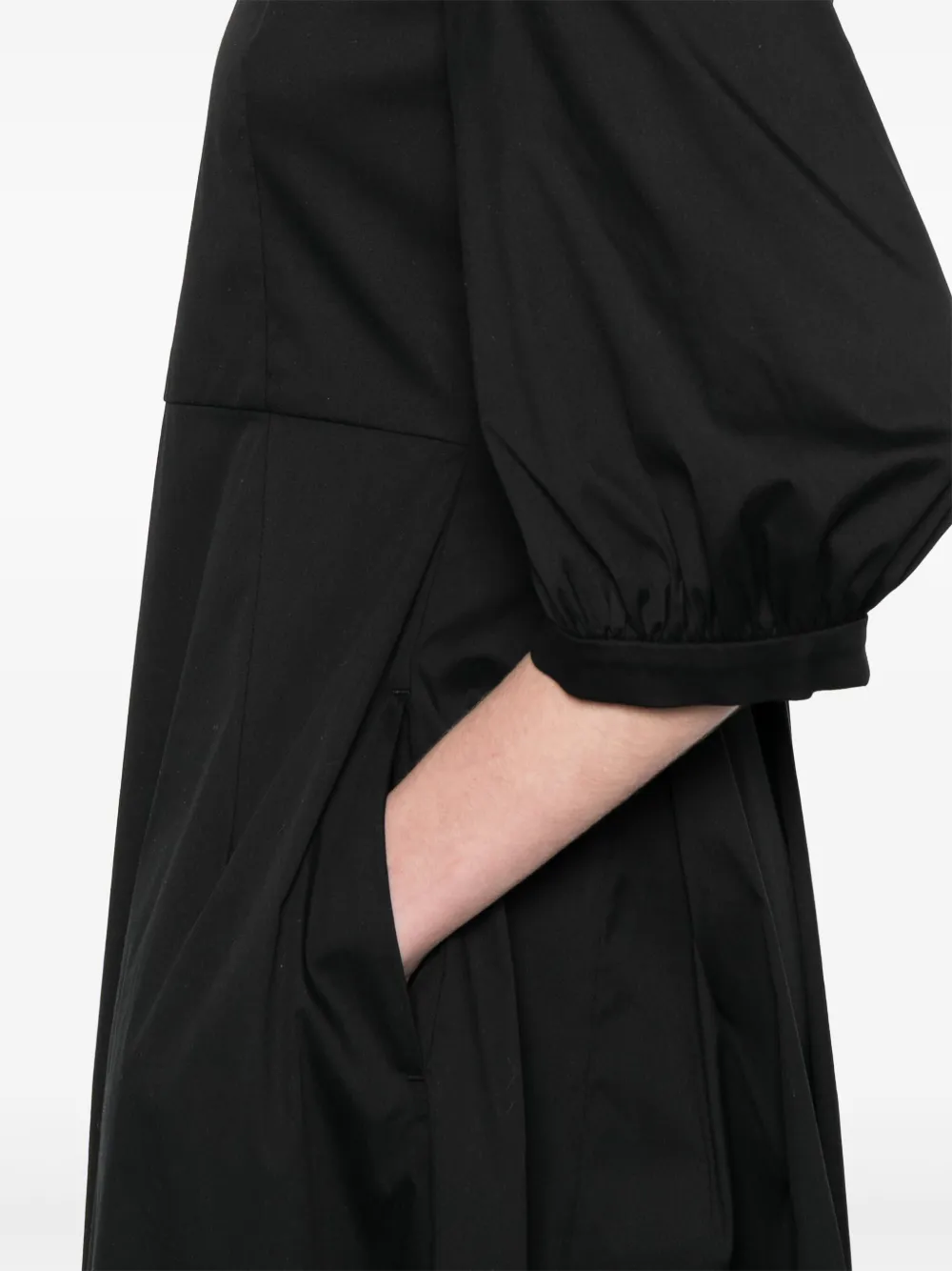 'S Max Mara Clea midi-jurk Zwart