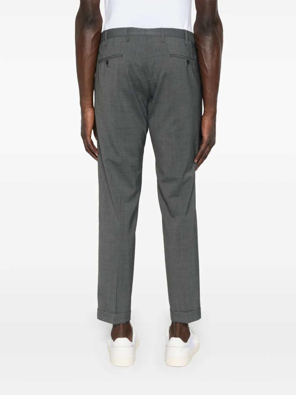 Briglia 1949 Broek met gemêleerd-effect Grijs