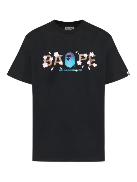 A BATHING APE® logo-print T-shirt 
