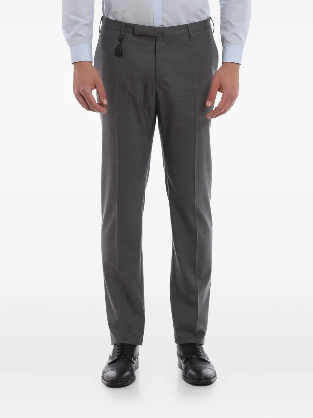 Incotex Wollen broek - Grijs
