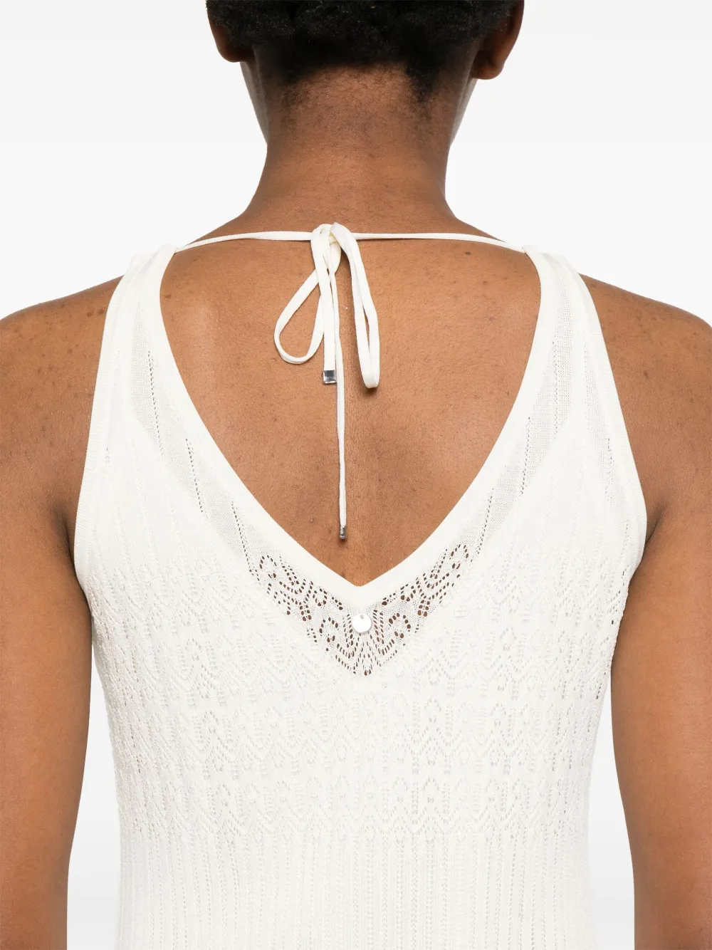 Shop Hugo Boss Knitted Midi Dress