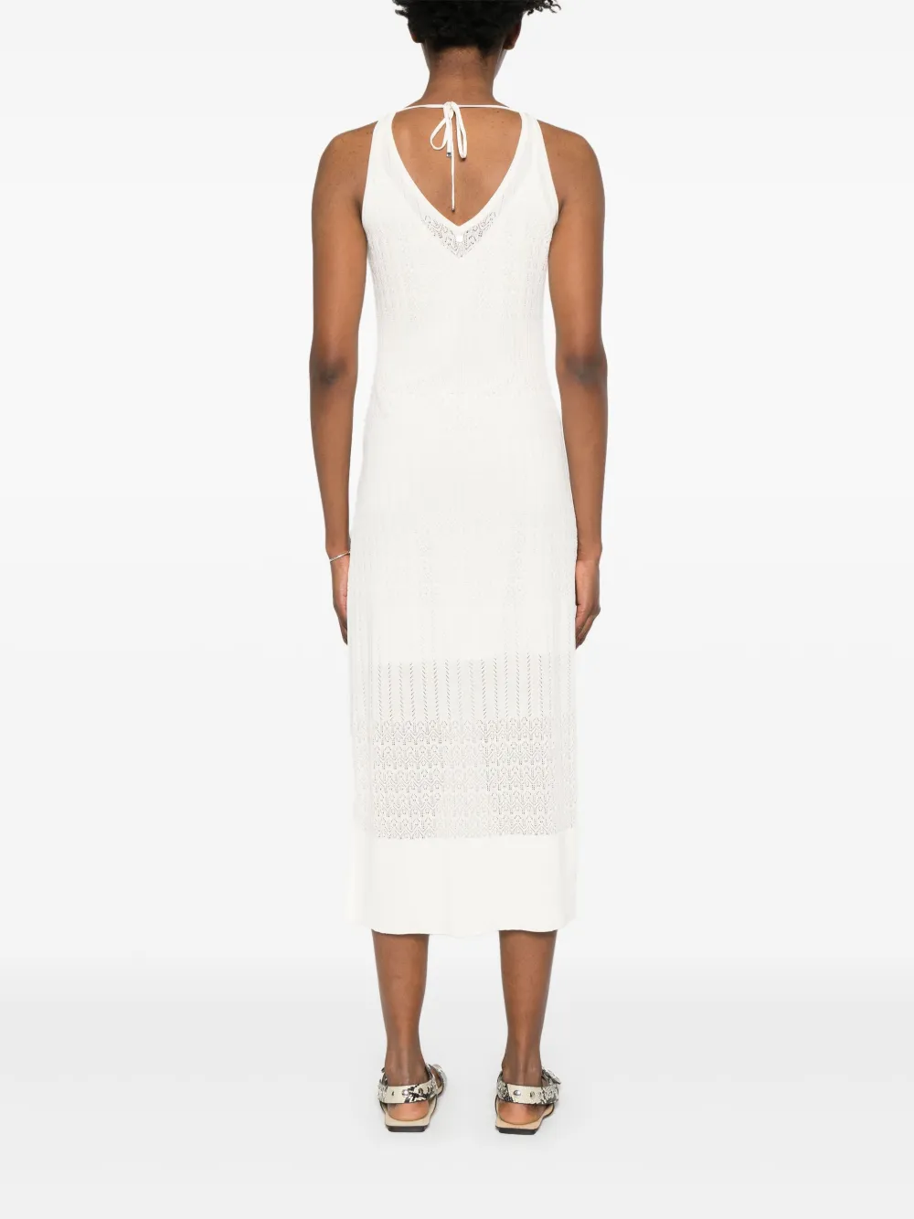 HUGO BOSS KNITTED MIDI DRESS 