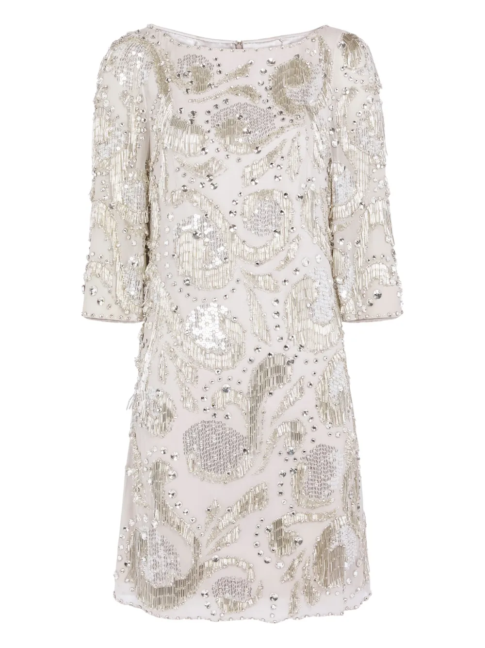 Jenny Packham Kitty mini-jurk Beige
