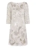 Jenny Packham Kitty mini dress - Neutrals