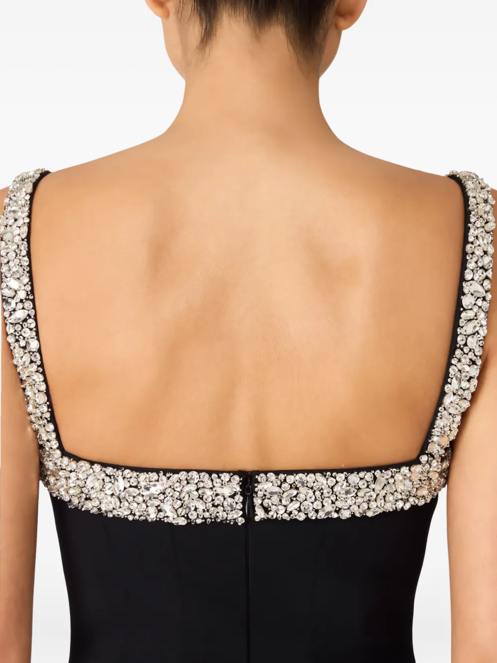 Jenny Packham Amour mini-jurk Zwart