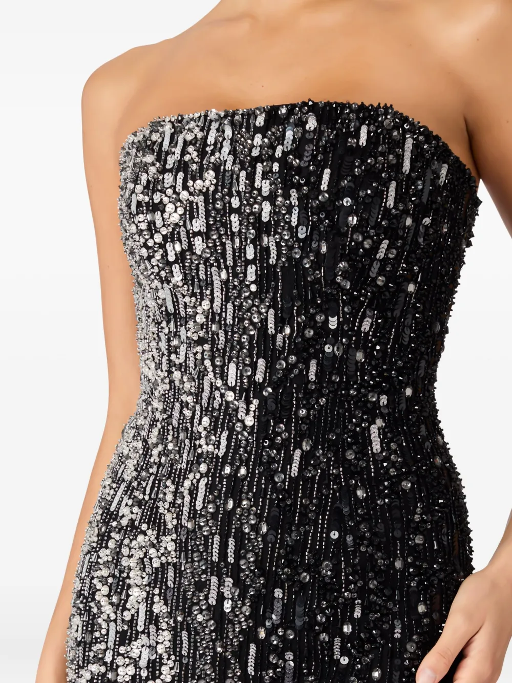 Jenny Packham Minuit mini-jurk Zwart