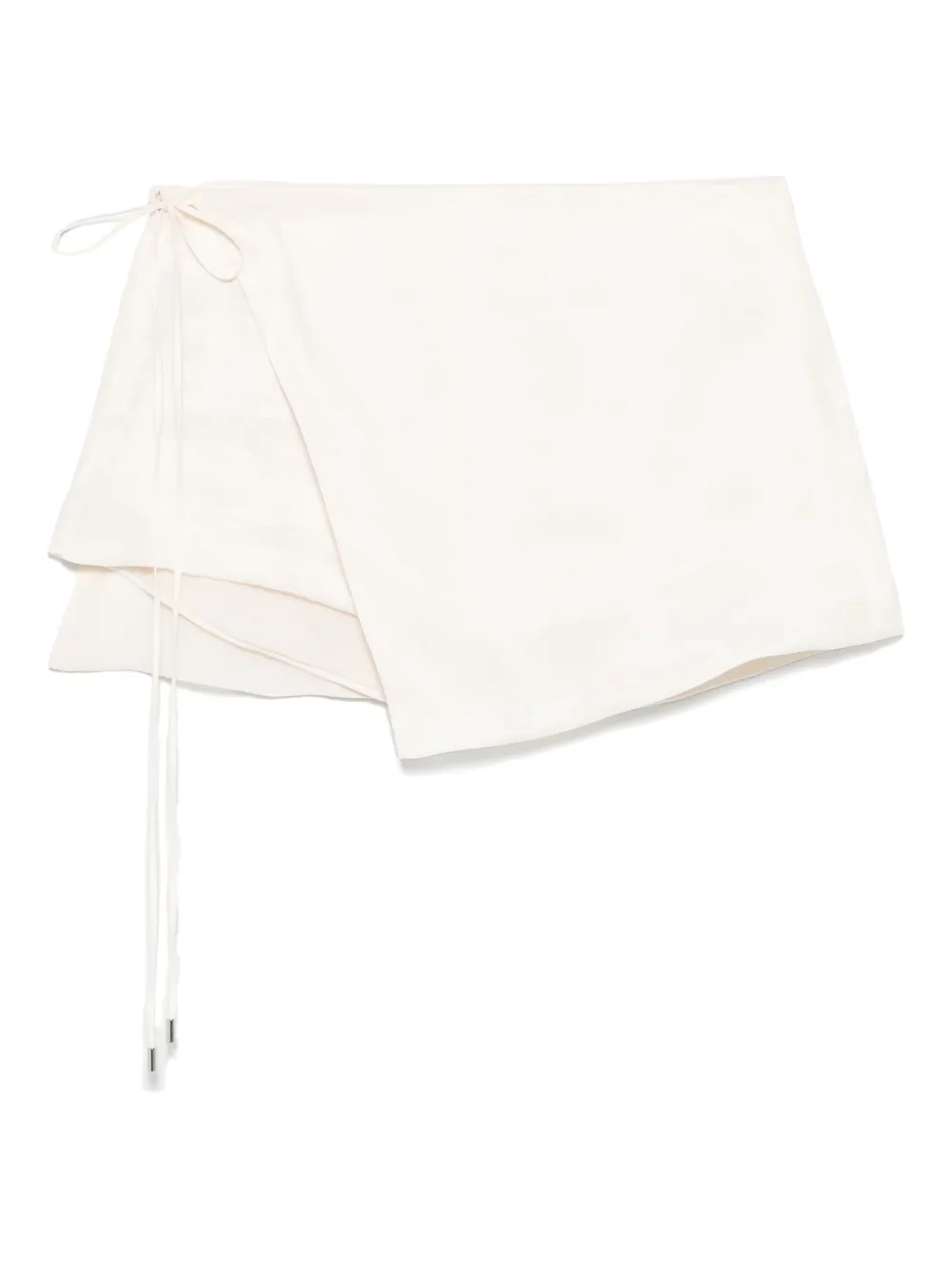 Blumarine drape-panel shorts | Neutrals | Image 1