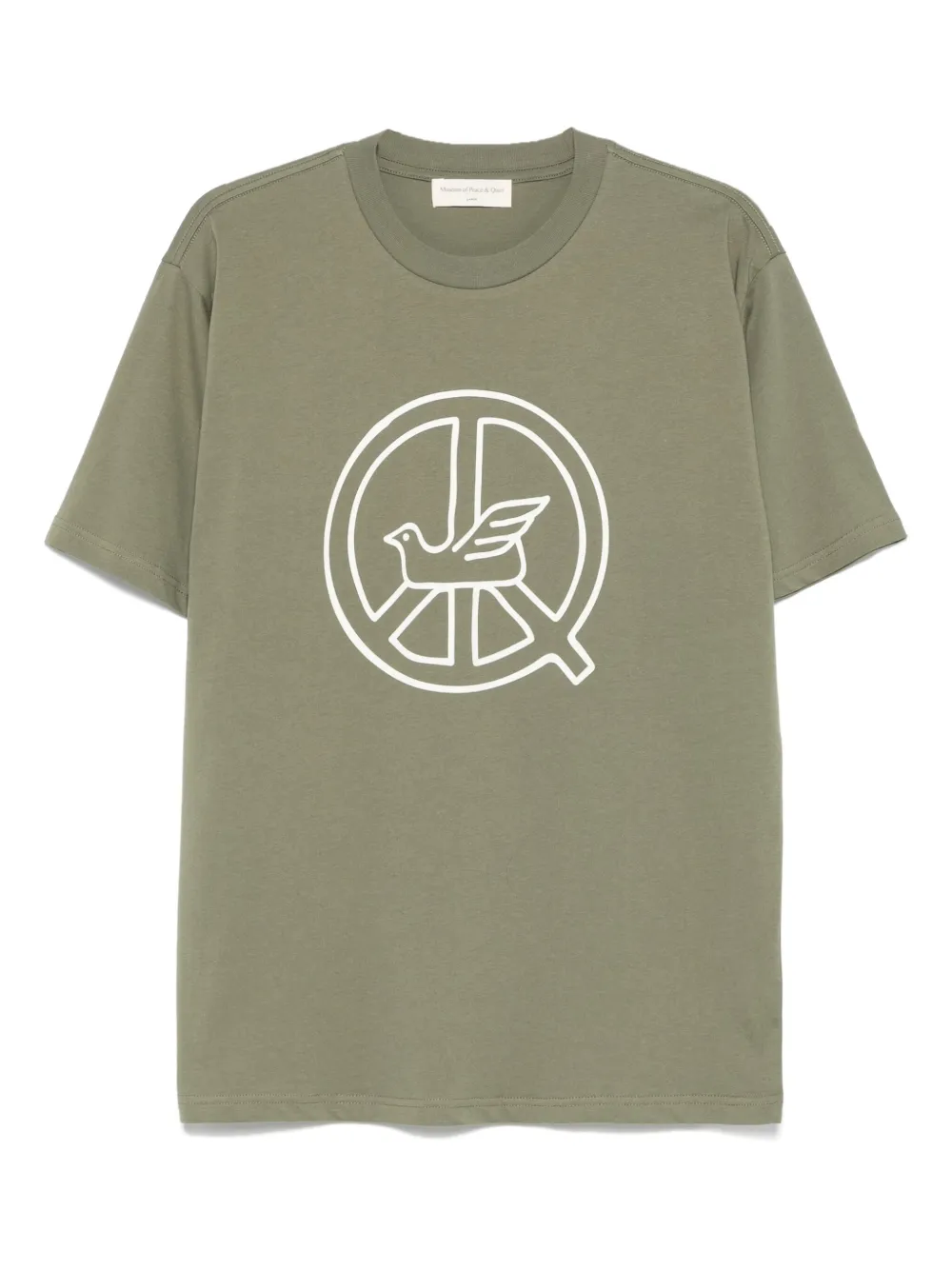 Museum Of Peace & Quiet Peaceful Dove T-shirt Groen