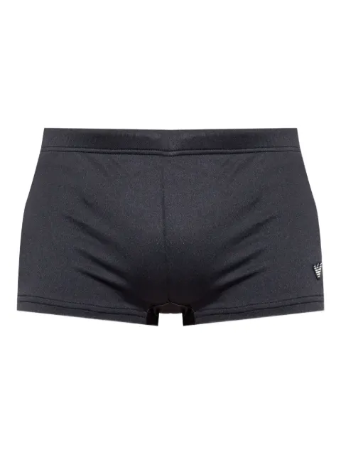 Emporio Armani logo-patch swim trunks