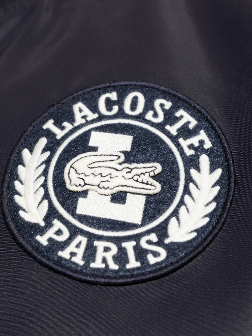 Lacoste Bomberjack met logo Blauw