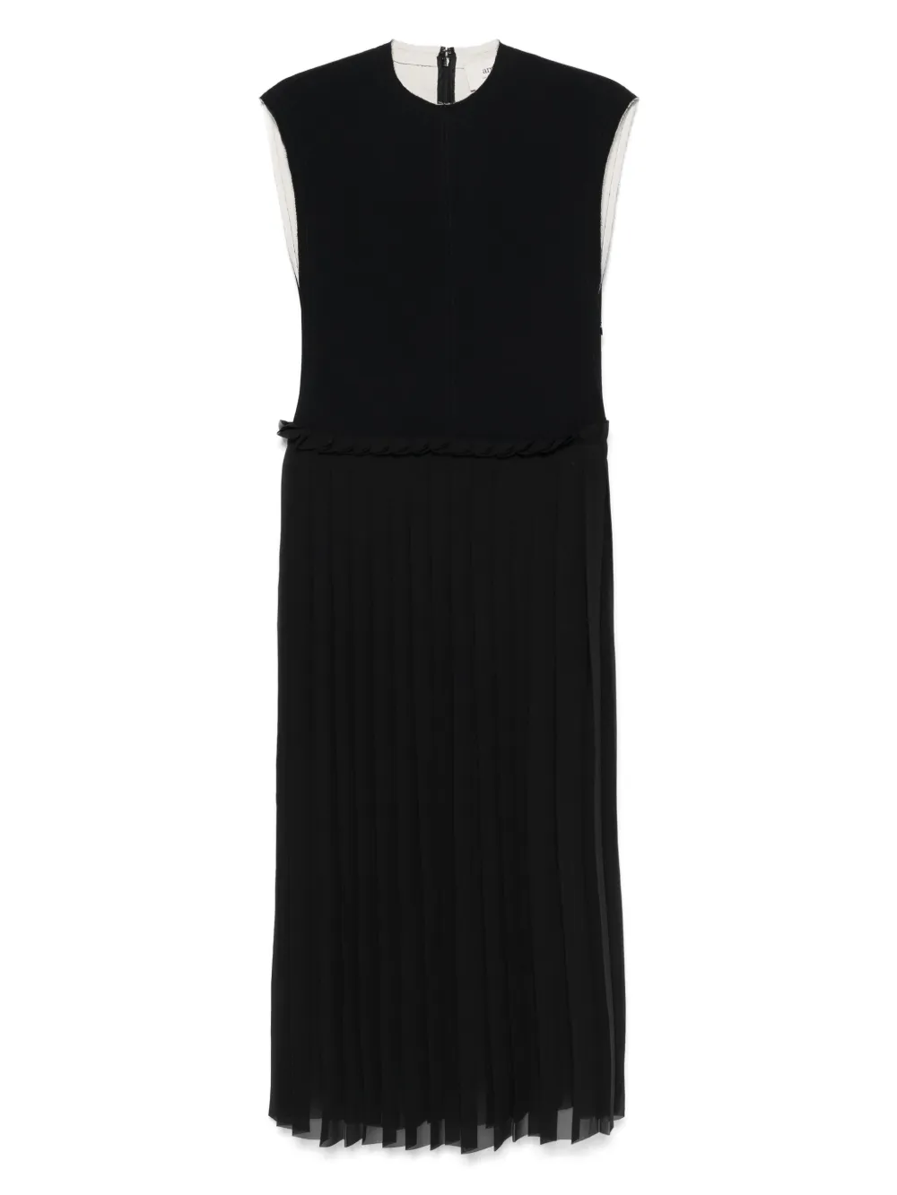 Ami Alexandre Mattiussi Panelled Midi Dress