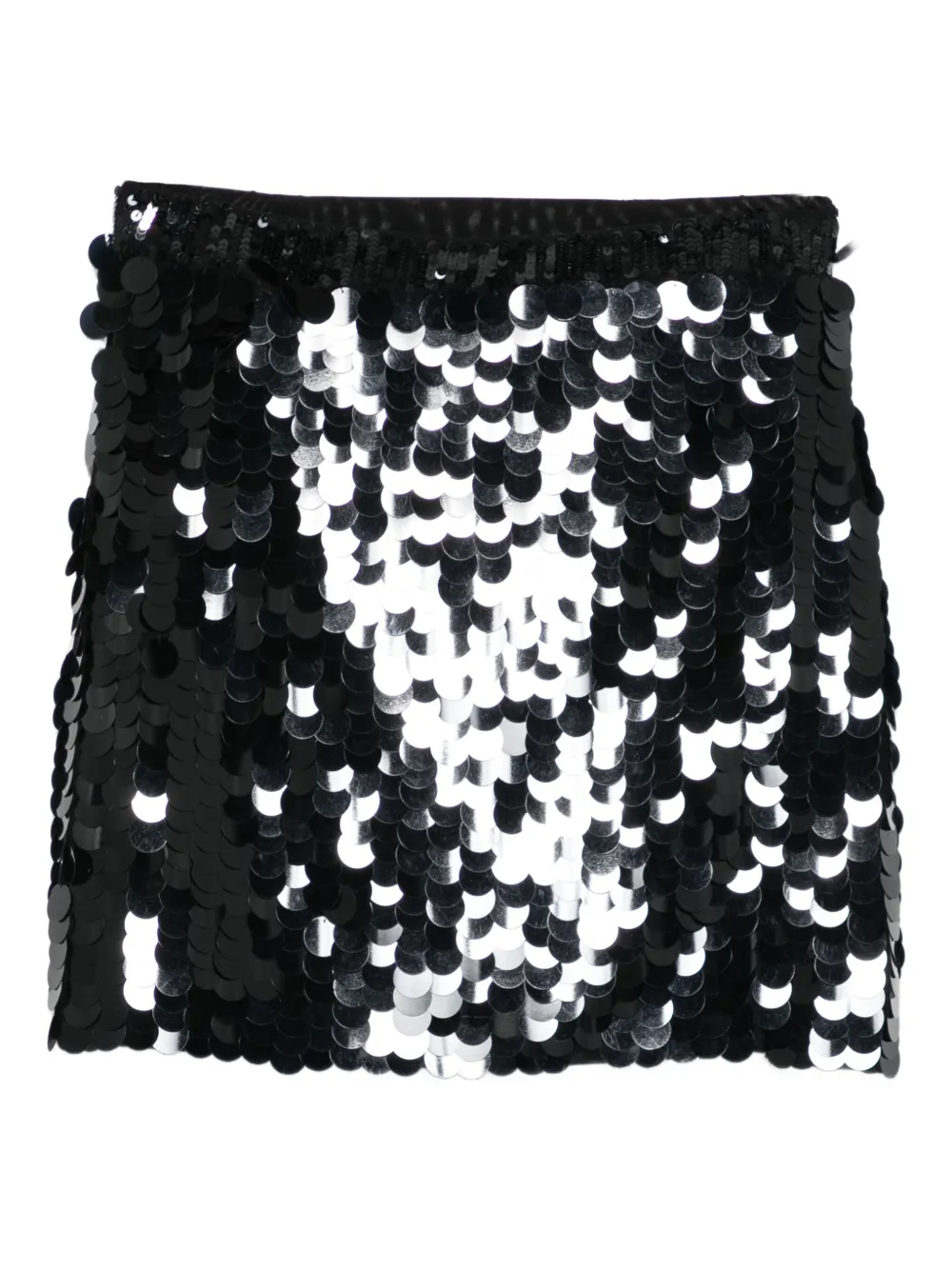 P.A.R.O.S.H. sequin-embellished mini skirt Zwart