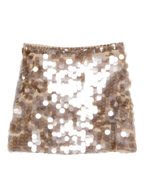 P.A.R.O.S.H. sequin-embellished mini skirt