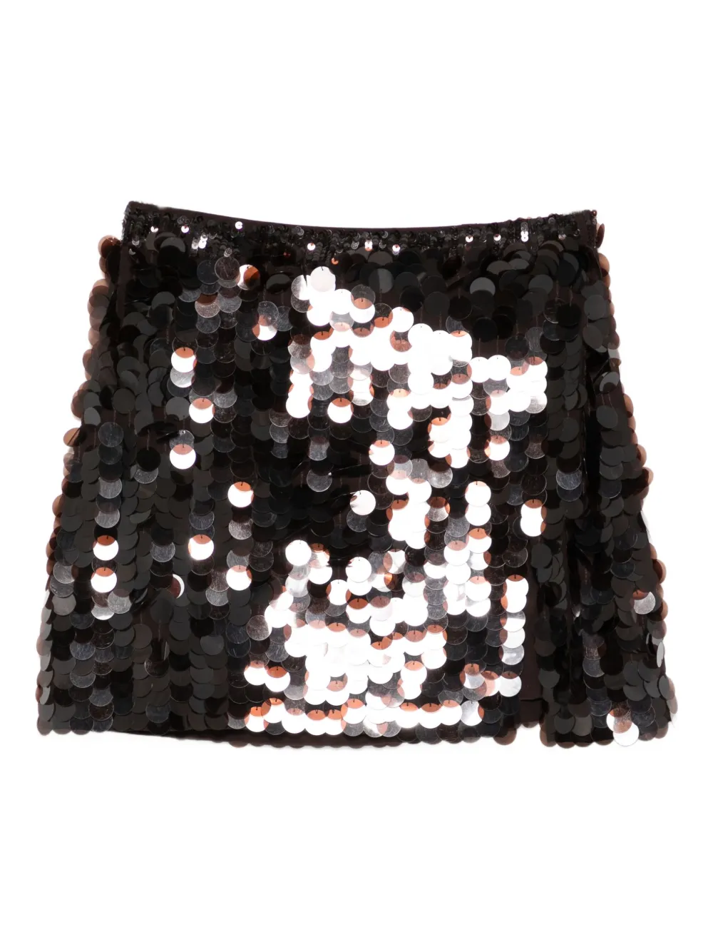 P.A.R.O.S.H. sequin-embellished mini skirt Bruin