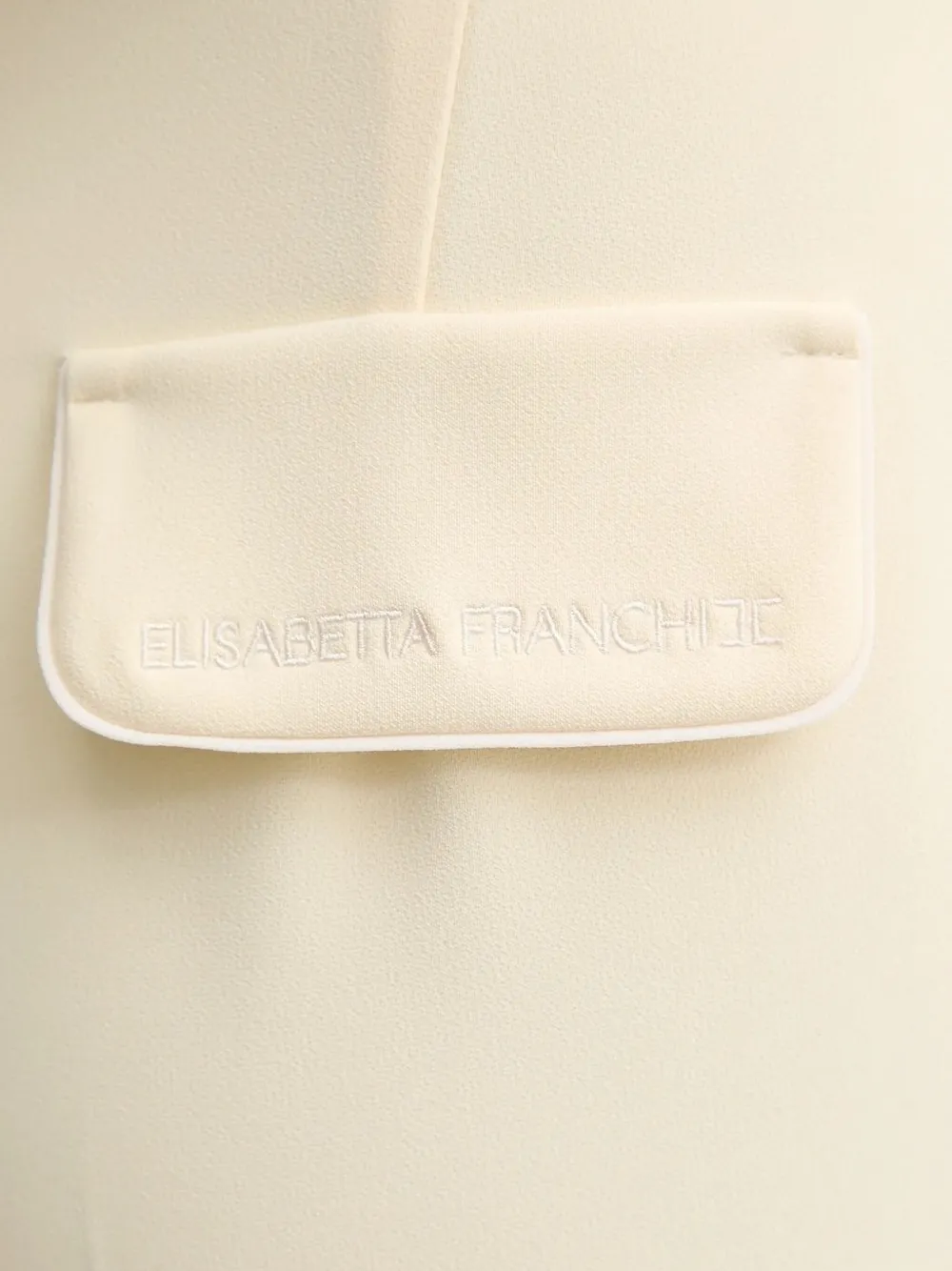 Elisabetta Franchi Shorts met zakdetail Beige