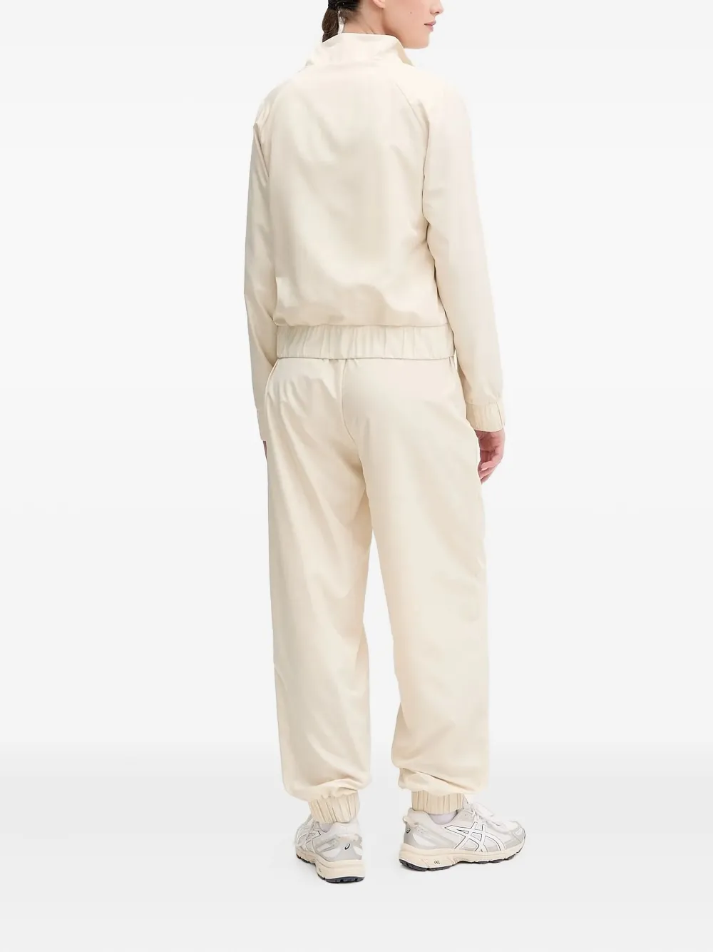 Ea7 Elastic-cuffs Tracksuit (set Of Two) In Neutral