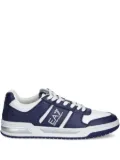 Ea7 Emporio Armani leather sneakers - Blue