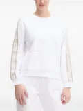 Ea7 Emporio Armani logo-detail tracksuit - White