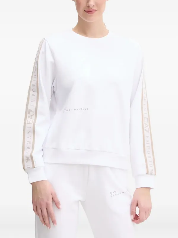 Ea7 Emporio Armani logo-detail Tracksuit White FARFETCH AZ